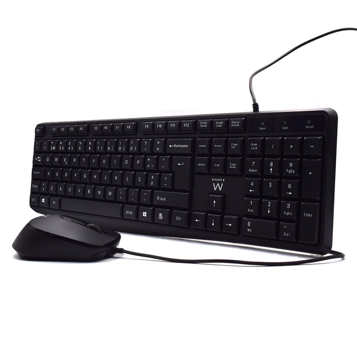 EAN 8052101430370 - Ewent EW3007 teclado Ratón incluido Oficina USB QWERTY Portugués Negro imagen 2
