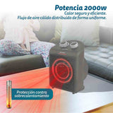 Calentador Grunkel 2000w Blanco Wb-2000plusbl