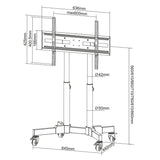 EAN 0766623462679 - Manhattan 462679 soporte para TV 177,8 cm (70") Negro imagen 14