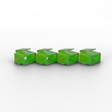 EAN 4002888404723 - Lindy 40472 bloqueador de puerto Bloqueador de puerto + clave RJ-45 Verde Acrilonitrilo butadieno estiren imagen 2