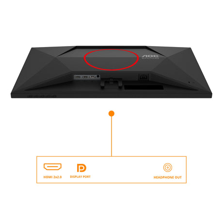 EAN 4038986183000 - AOC G4 27G4HRE pantalla para PC 68,6 cm (27") 1920 x 1080 Pixeles Full HD LED Negro, Rojo imagen 3