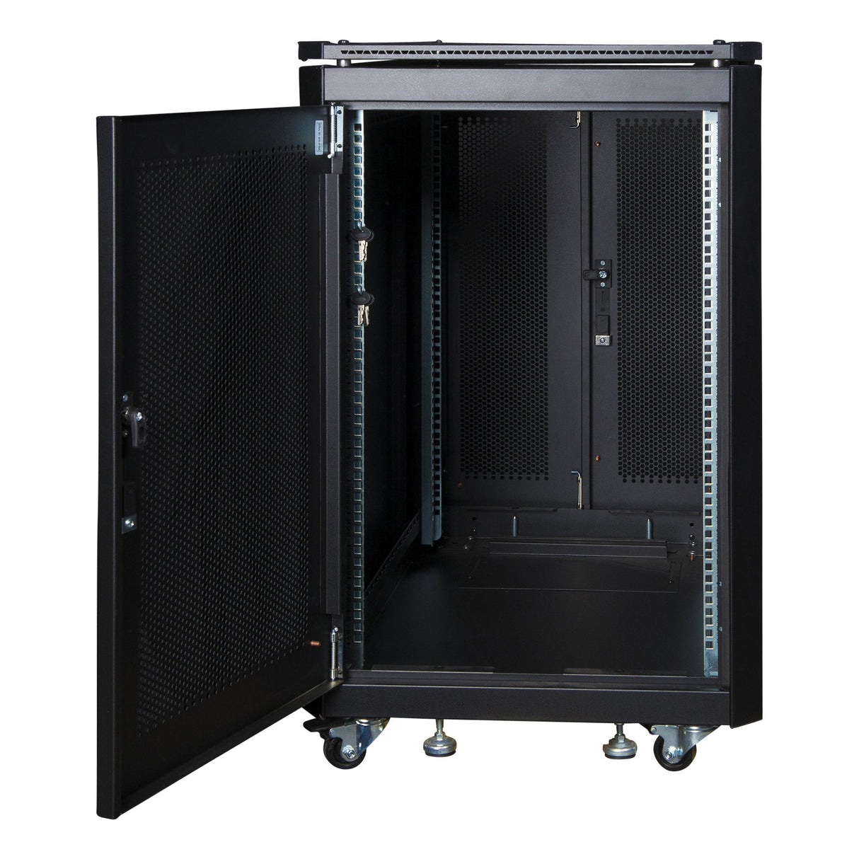 EAN 5420016847065 - LOGON RSL16U61BL armario rack 16U Rack o bastidor independiente Negro imagen 2