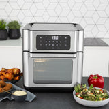 EAN 8713016091451 - Princess 182065 Sencillo 10 L Independiente 1500 W Freidora de aire caliente Plata imagen 53