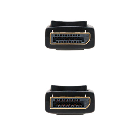 EAN 8433281005457 - Nanocable 10.15.2302 cable DisplayPort 2 m Negro imagen 3