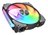 Ventilador Pc Cougar  Apolar 120 Argb, Reverse Blade,Negro