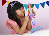 Muñeca Mattel Barbie Magic Light Sirena Malibu