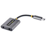 EAN 65030897594 - StarTech.com USBC-AUDIO-SPLITTER divisor de audio Gris imagen 1