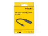Delock Usb Tipo-C Adaptador A Hdmi (Dp Alt Mode) 8k Con Hdr Funktion Aluminium