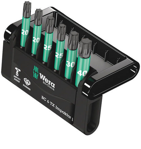 EAN 4013288157744 - Wera Bit-Check punta de destornillador 6 pieza(s) imagen 1