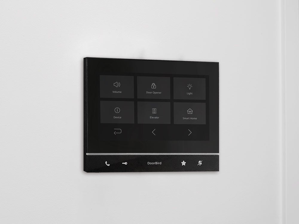 Doorbird A1103, 17,8 Cm (7"), Ips, 1024 X 600 Pixel, Kapazitiv, Negro, Schnelles Ethernet