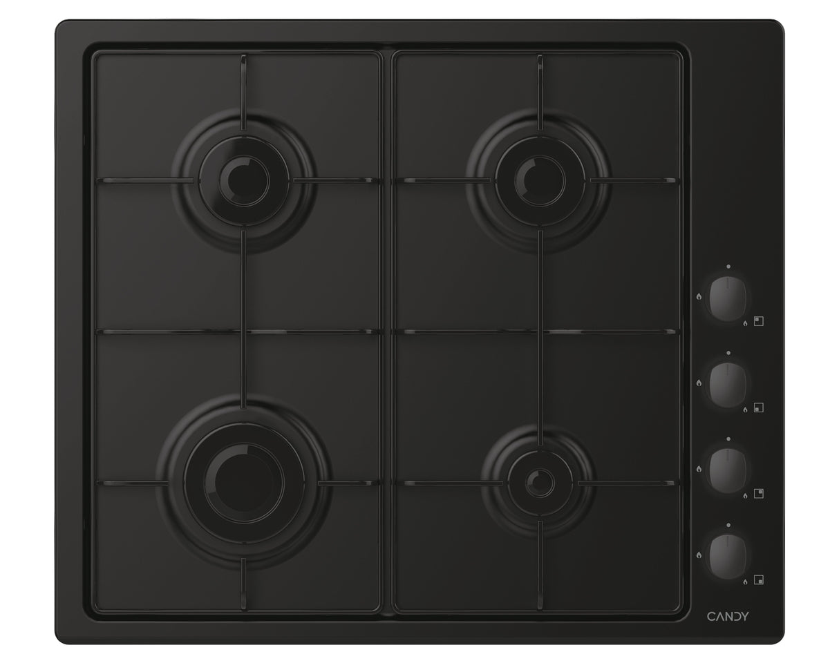 EAN 8016361966932 - Candy Idea CHW6LBB Negro Integrado 60 cm Encimera de gas 4 zona(s) imagen 1