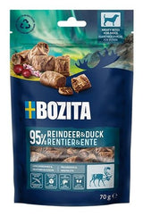 Bozita 9118610 Premio Y Golosina Para Perro Y Gato Snacks Pato 70 G