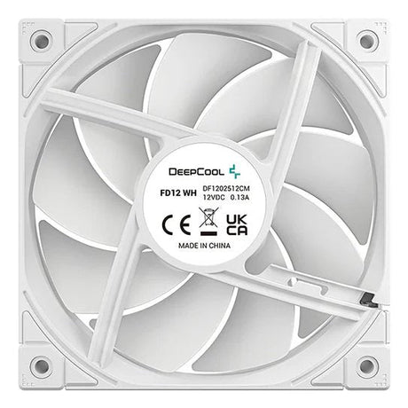 EAN 6933412710936 - DeepCool R-FD12-WHNPN1-G sistema de refrigeración para ordenador Carcasa del ordenador Ventilador 12 cm B imagen 3