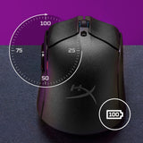 EAN 0196786272547 - HyperX Pulsefire Haste 2 Wireless White Gaming Mouse ratón Juego Ambidextro RF Wireless + Bluetooth 26000 imagen 5