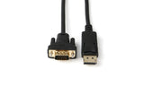 EAN 5711783222958 - Microconnect DP-VGA-MM-300 adaptador de cable de vídeo 2 m DisplayPort VGA (D-Sub) Negro imagen 2