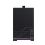 Caja Pc  Micro-Atx Semitorre Einarex Pm300 Core C-Templado Negra Excs-Pm-300c-B