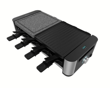 EAN 8435484032254 - Cecotec 03225 parrilla de interior 8 personas(s) 1400 W Negro, Gris imagen 1