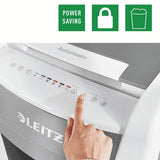 EAN 4002432124121 - Leitz 80150000 triturador de papel Corte cruzado 55 dB 22 cm Gris, Blanco imagen 12