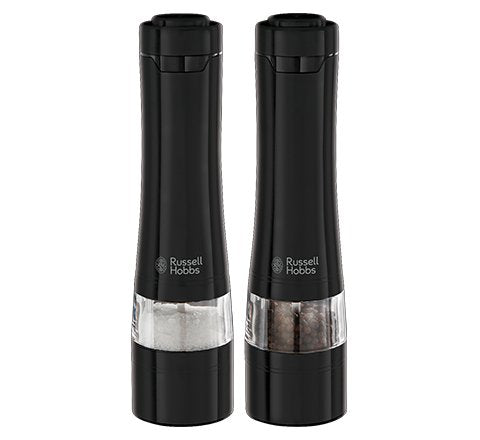 EAN 5038061107173 - Russell Hobbs 28010-56 dispensador de especias Negro Juego de salero y pimentero imagen 1