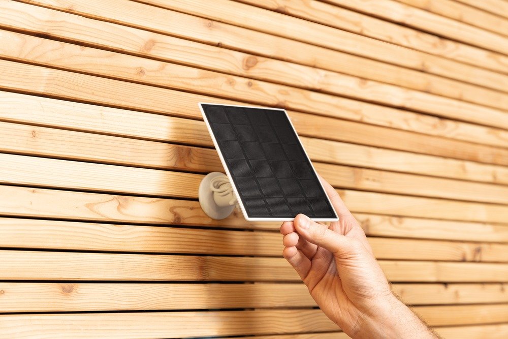 Abus Solarpanel Para Batería-Cámara Pro