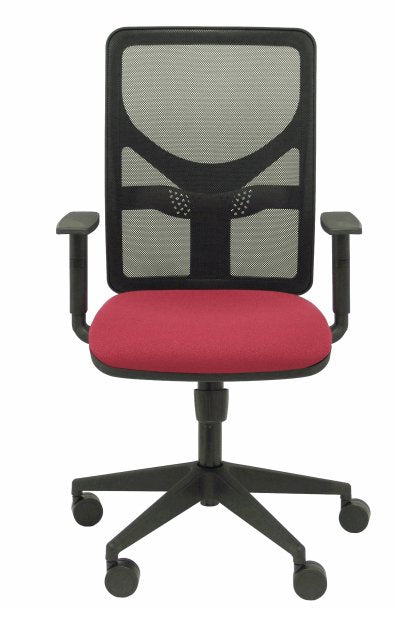 Silla Motilla Malla Negra Asiento Bali Granate Bra
