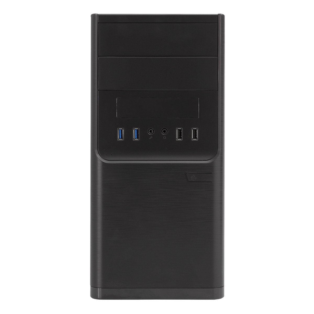 Caja Pc Unykach Micro-Atx Semitorre Dark Shadow 2usb3.0 (Fuente 500w) Negra 52082