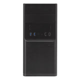 Caja Pc Unykach Micro-Atx Semitorre Dark Shadow 2usb3.0 (Fuente 500w) Negra 52082