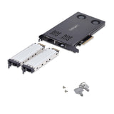 EAN 0065030904650 - StarTech.com 2M2-REMOVABLE-PCIE panel bahía disco duro Placa de bus común o backplane Negro imagen 9