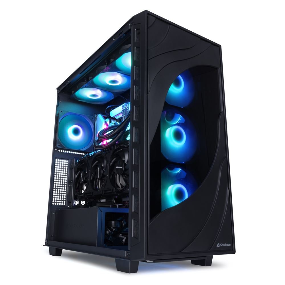 Caja Pc  Sharkoon 4044951041145 Negro