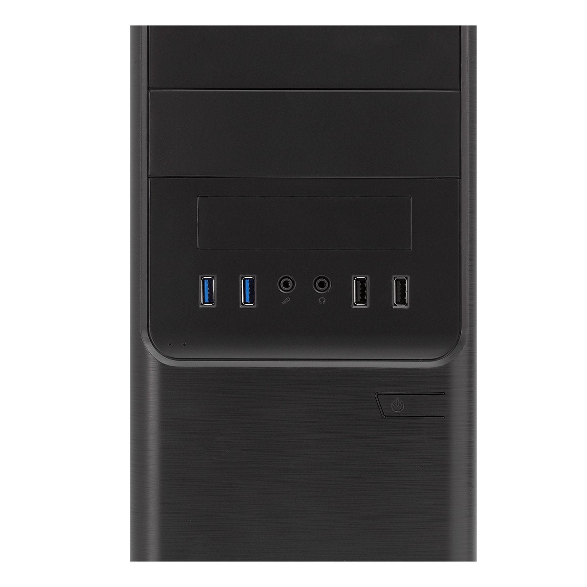 Caja Pc Unykach Micro-Atx Semitorre Dark Shadow 2usb3.0 (Fuente 500w) Negra 52082