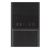 Caja Pc Unykach Micro-Atx Semitorre Dark Shadow 2usb3.0 (Fuente 500w) Negra 52082