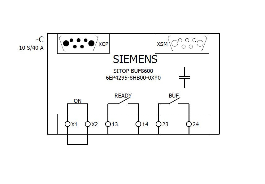 Siemens 6ep4295-8hb00-0xy0 Usv-Puffermodul