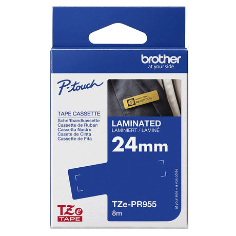 EAN 4977766783682 - Brother TZE-PR955 cinta para impresora de etiquetas Blanco sobre plata imagen 3