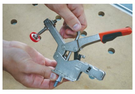 Abrazadera De Empuje Y Tracción Bessey  Stc-Ihh25-T20, Con Juego De Accesorios