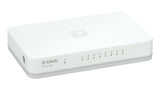 EAN 0790069365690 - D-Link GO-SW-8G/E switch No administrado Gigabit Ethernet (10/100/1000) Blanco imagen 2