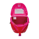 Herlitz Softlight Plus Stars&Strips Juego De Mochila Escolar Chica Poliéster Rosa, Rojo