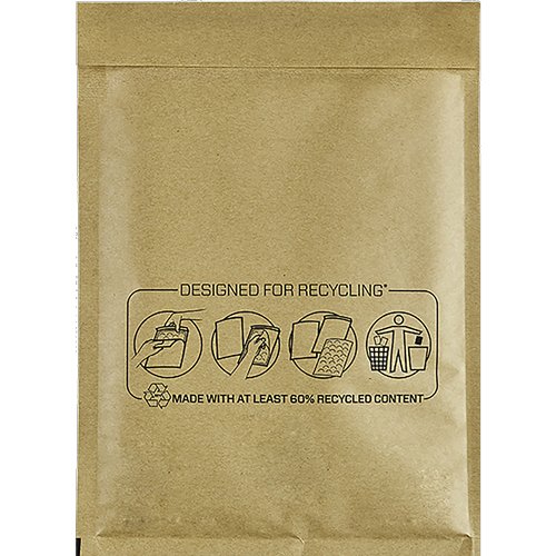 Bankers Box Pack De 100 Bolsas De Burbujas Acolchada - Medida 180x260mm - Burbujas Interiores Para Amortiguacion -