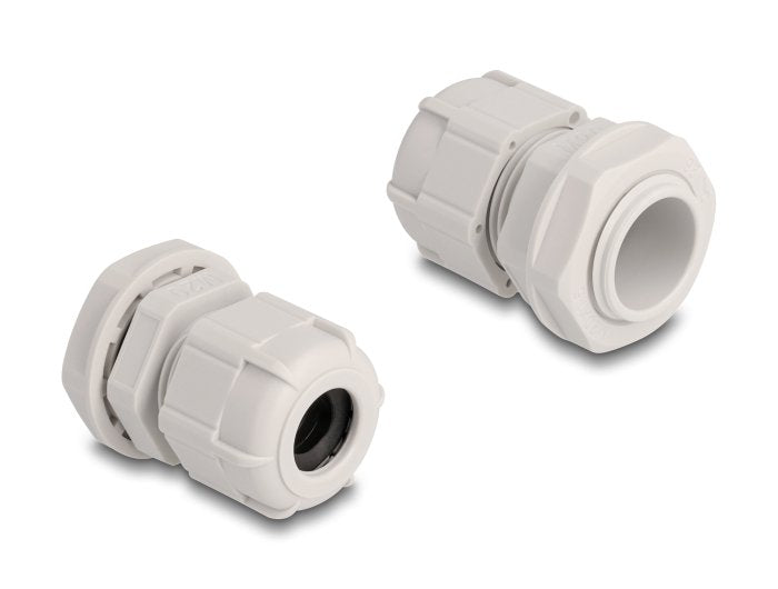 Delock 60655 Prensacables M20 10 Piezas Gris