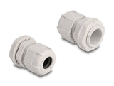 Delock 60655 Prensacables M20 10 Piezas Gris