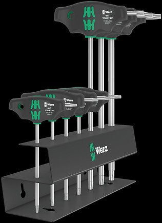 Wera 467/7 Torx Hf Juego 2 Destornilladores Mango En T  05023456001