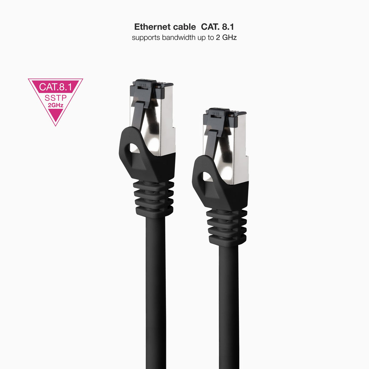 EAN 8433281015838 - Nanocable 10.20.2000-BK cable de red 0,5 m Cat8.1 S/FTP (S-STP) imagen 2
