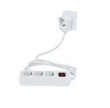 EAN 4006341700865 - REV 0012392114 base múltiple 2 m 4 salidas AC Interior Blanco imagen 1