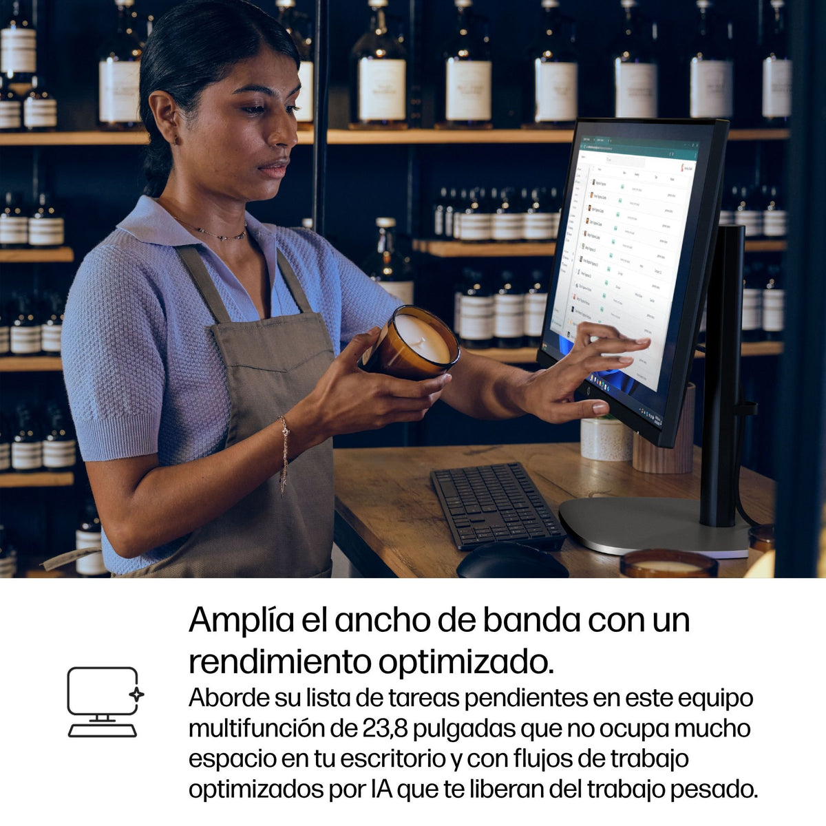 EAN 0199485673639 - HP ProStudio 4 G1i AI PC Intel Core Ultra 5 235T 60,5 cm (23.8") 1920 x 1080 Pixeles PC todo en uno 16 GB imagen 10