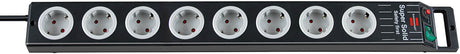 EAN 4007123602421 - Brennenstuhl 1153380118 base múltiple 2,5 m 8 salidas AC Negro, Gris imagen 1