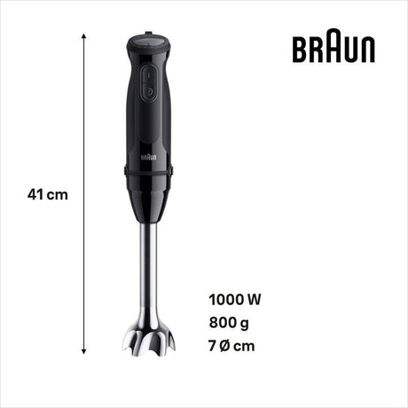 EAN 8021098004383 - Braun MultiQuick 5 MQ 50202 M 0,6 L Batidora de inmersión 1000 W Negro imagen 8