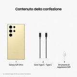 Samsung Galaxy S24 Ultra Dual Sim 12gb Ram 256gb Titanium Yellow Eu