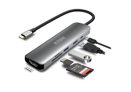 EAN 3760170884639 - Urban Factory MHC45UF base para portátil y replicador de puertos Alámbrico USB 3.2 Gen 1 (3.1 Gen 1) Type imagen 6