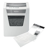 EAN 4002432118953 - Leitz 80020000 triturador de papel Microcorte 55 dB 22,3 cm Blanco imagen 7