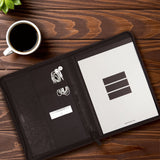 Finocam Portadocumentos Serie Focus C/Cremallera A4 Polipiel Negro