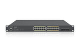 Engenius Cloud Managed Switch 16-Port Gbe 8-Port Multi-Gbe Poe 410w, 4x Sfp, L2, Ecs2528fp